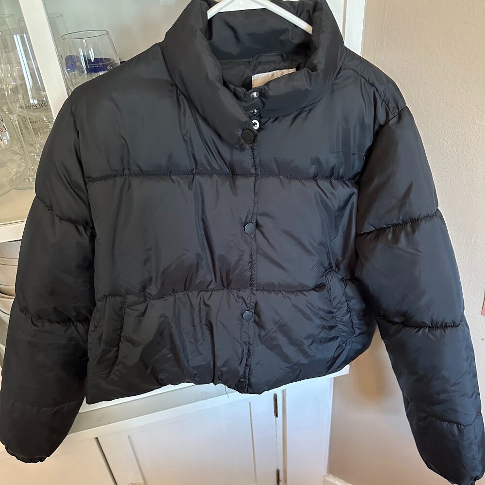 Urban Republic Puffer Jacket – Women's L – Black